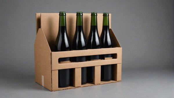 Cardboard separators for bottles: eco-responsible protection